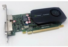 Lot Of 2 NVIDIA Quadro 600 1GB DDR3 DVI DisplayPort Full Height Video Card. C176