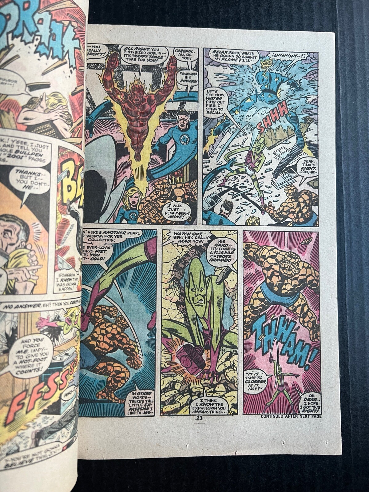 FANTASTIC FOUR #176 November 1976  Cameo of Jack Kirby and Stan Lee Marvel Comic