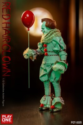 Play One twelve POT-0005 1/12 Red Hair Clown 6