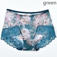 Ladies Mesh Lace Knickers Breathable Panties Floral Seamless Brief Underpants