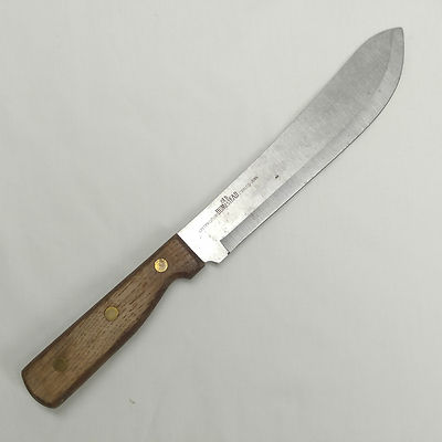 Vintage Old Homestead Butcher Knife 8.125