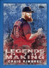 2018 Topps Update Series Legends in the Making BLUE #LITM-29 Craig Kimbrel