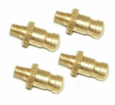 Fit For Suzuki Samurai Sj413 Soft Top Threaded Brass Hooks Tailgate