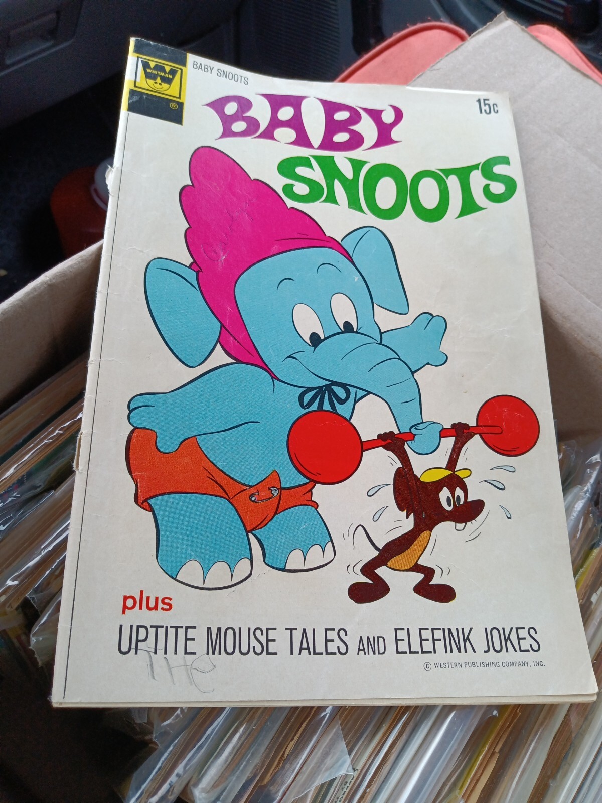 Baby Snoots 7 9 11 17 Bronze Age Gold Key Cartoon Comics Lot Uptite Mouse
