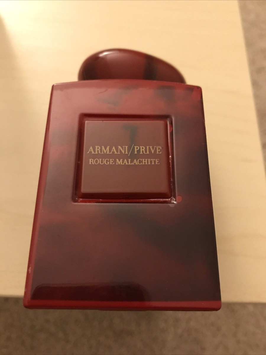 【ほぼ新品４万円以下で】ARMANI PRIVE∣ROUGE MALACHITE Armani Prive ROUGE MALACHITE Eau De Parfume 3.4 oz /100 ml W/O BOX