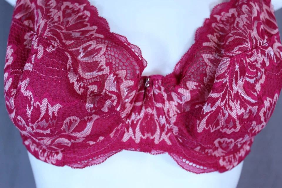 Fantasie EMMALINE FL102701 Underwire Unlined Pink Full Coverage Bra US size 34i - Image 2 of 4