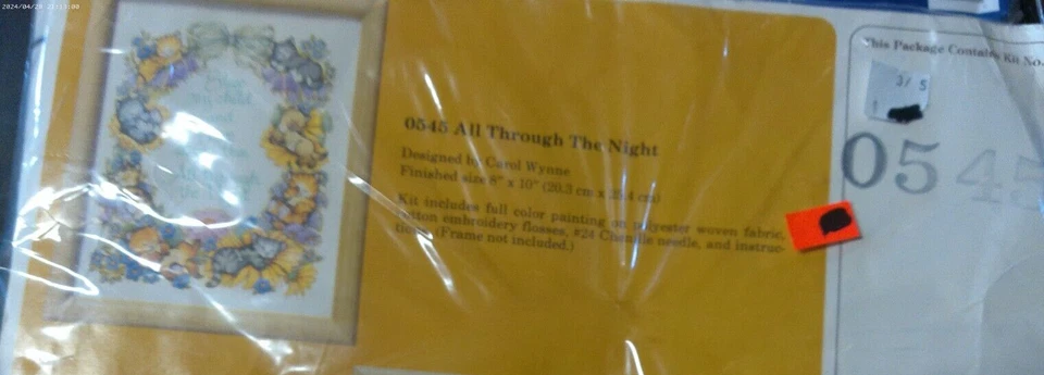 Lote de 4 kits de punto de cruz de punta de aguja de colección kits de bordado flores verano dunas + Foto 3 de 4