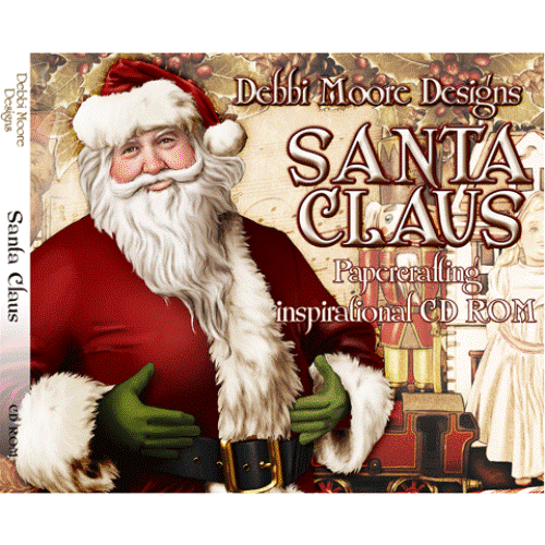 1 x Debbi Moore Designs Weihnachtsmann Papierhandwerk inspirierende CD ROM (297006) - Bild 3 von 3
