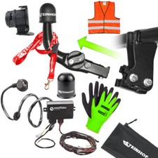 Anhängerkupplung abnehmbar+ESatz 13p spez für Citroen DS4 11-18