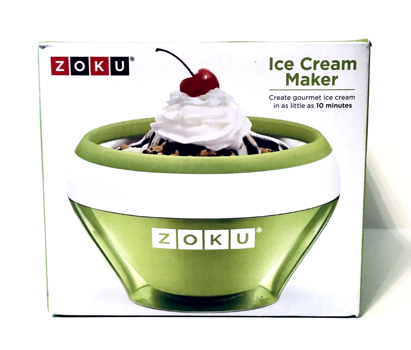 Zoku Ice Cream Maker - Gourmet Ice Cream in 10 Minutes - BPA & Phthalate Free