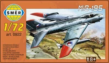 MiG-19 S in E German, Czech, Bulgarian AF (1/72 model kit, Smer 0922)