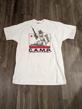Vintage Marijuana Shirt C.A.M.P. California Republic Weed Tee 90s XL Anti Weed