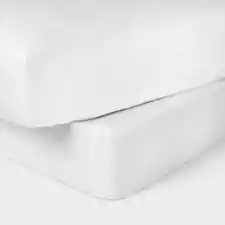 Threshold Full Box Spring Cover (White) Brand New in Packaging!!