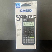 CASIO FX-300ESPLUS 2nd Edition Scientific Calculator with Hard Case NEW SEALED