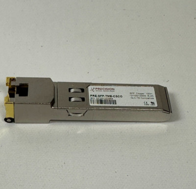 Precision Optical PRE-SFP-TME-CSCO SFP Copper 100M GLC-TE Compatible - New