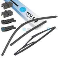 You.S Original Scheibenwischer SET Vorne + Hinten FüR Alfa Romeo Mito (955_)