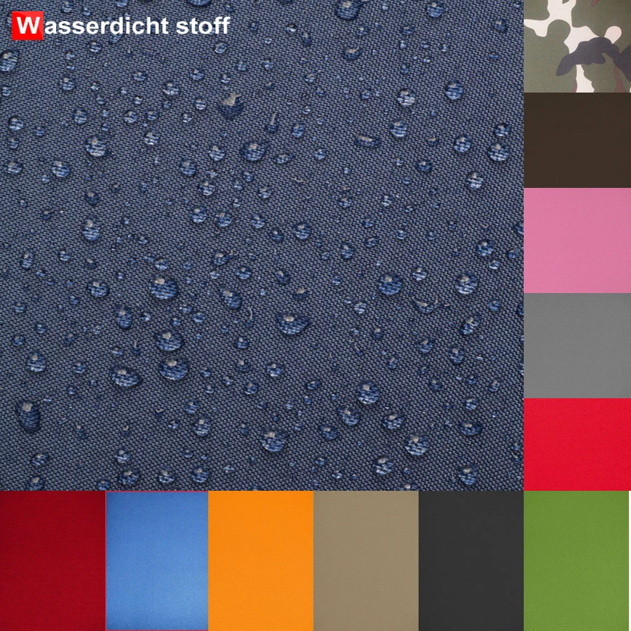 MAX GESCHÄFT Polyester Stoff OUTDOOR wasserdicht OXFORD 600D Polsterstoff 150cm Bezugsstoff