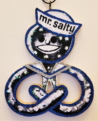 MR. SALTY - PRETZEL MAN in SAILOR HAT 