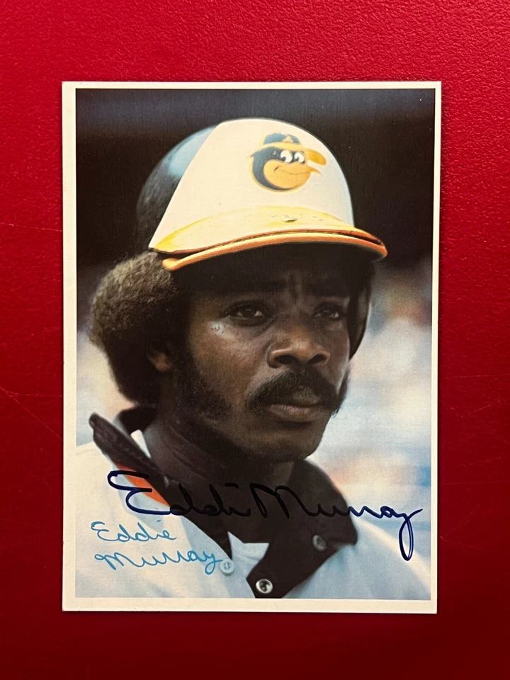 Eddie Murray Signed Topps 1980 Trading Card w/ JSA Cert Baltimore Orioles HOF! - Image 2 of 4