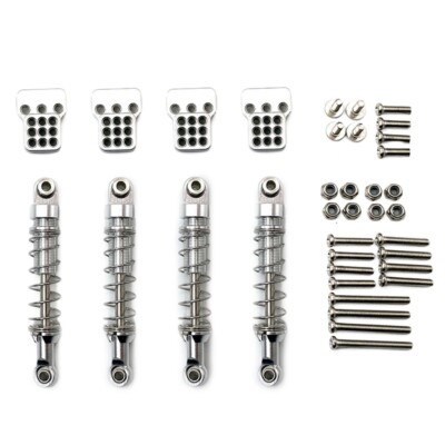 4 Stück für RC Auto Stoßdämpfer Set für MN98 für WPL für C14 D90 D91 Modelle