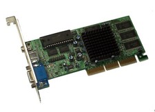ATi Radeon 7000 32MB Video Graphics VGA AGP Card with S-Video  RCA TV Out
