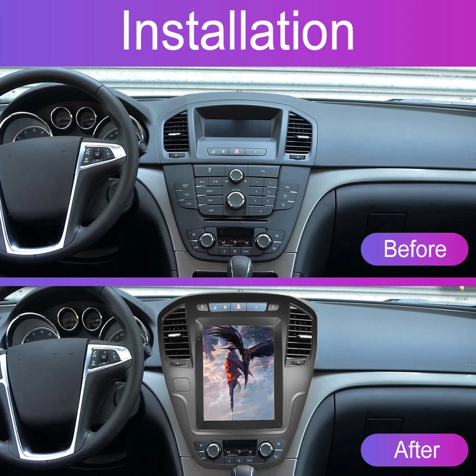Für Buick Regal Opel Insignia 2009-2013 9.7" GPS Navi Carplay Android Autoradio - Bild 3 von 4