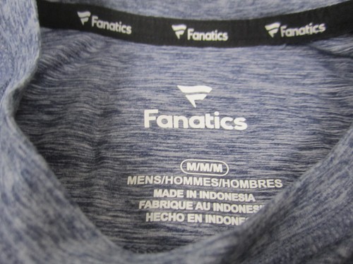 San Antonio Spurs Shirt Mens Medium Blue NBA Basketball Crew Neck Fanatics - Picture 5 of 10