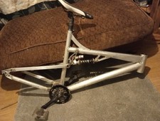 Retro DH/Full Suspension Frame 26" MTB With Shockwave Rear Shock