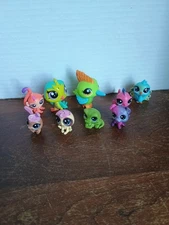Littlest Pet Shop Lot LPS Birds Fish Monkey Crocodile