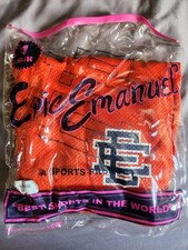 Eric Emanuel Basic Orange EE Shorts - Size Large
