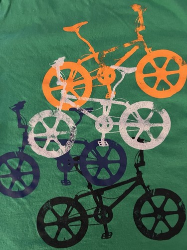 Lot Of 3 Graphic Tees Dirt Bikes & BMX Designs; Gap Kids & TCP; Size XS/4 - Picture 5 of 7