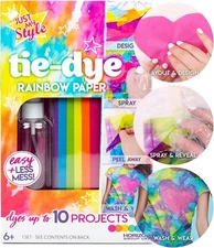 Just My Style Neon Tie-Dye Kit by Horizon Group USA, Create 18 Projects with...