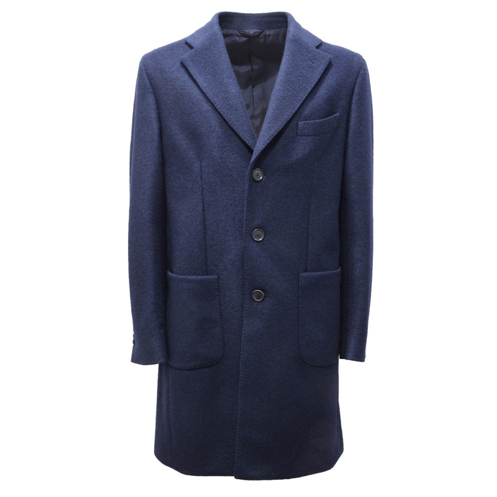 8558AH cappotto uomo L8 LBM 1911 синее полушерстяное пальто-пиджак мужской 78590₽