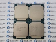 Lot of 4 INTEL Xeon E5-1607V3 SR20M 3.10 GHz 10 MB 140 W Grade B SKU 21131