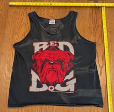 VTG 90s Red Dog Beer Tank Top Shirt Mens Larg...