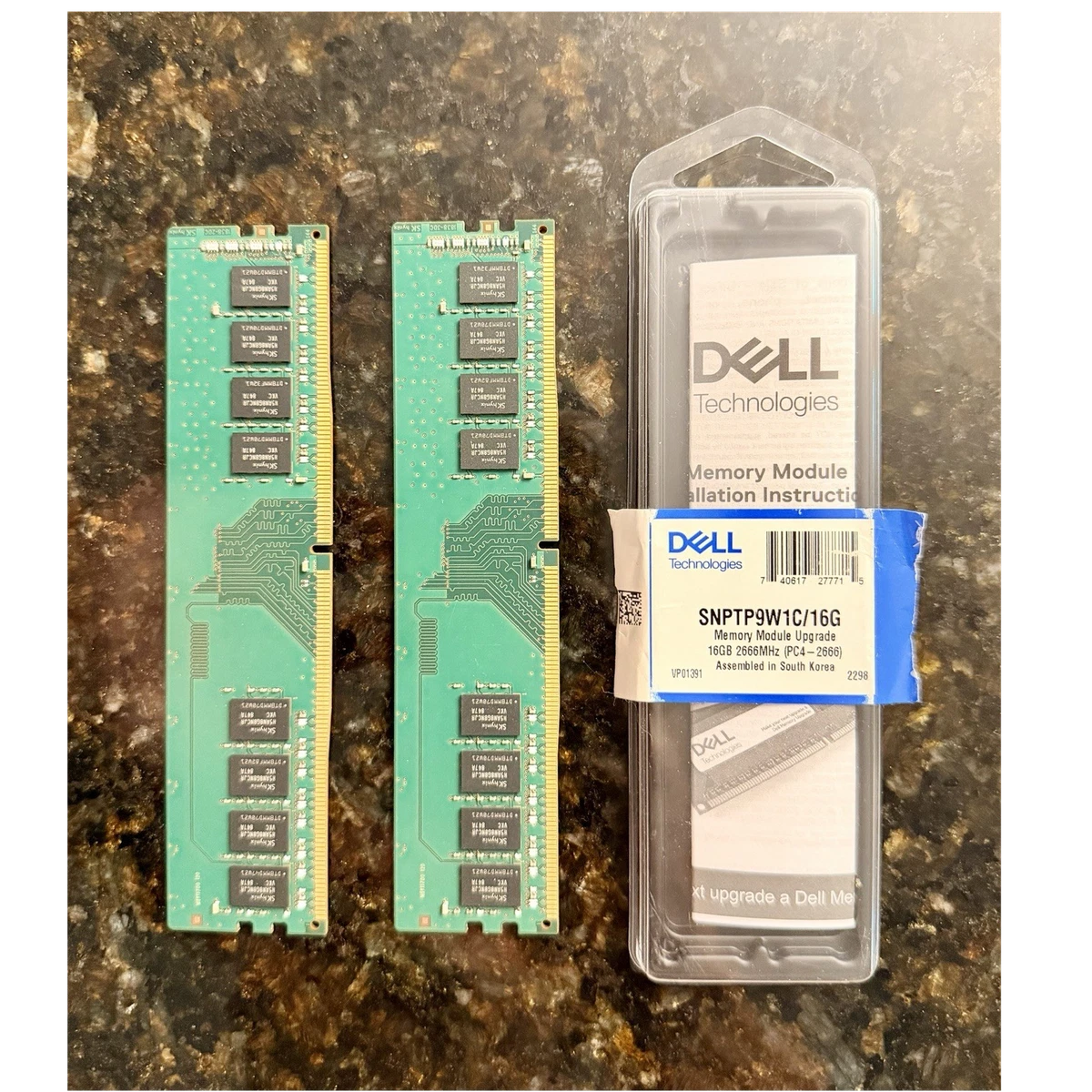 Dell DDR4 SDRAM 16 GB Total Capacity Memory (RAM) for sale | eBay
