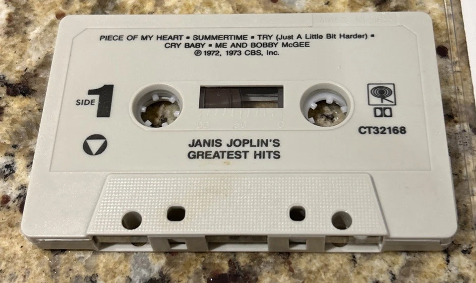 JANIS JOPLIN'S GREATEST HITS CASSETTE 1973 CBS COLUMBIA PCT-32168 Foto 4 de 4