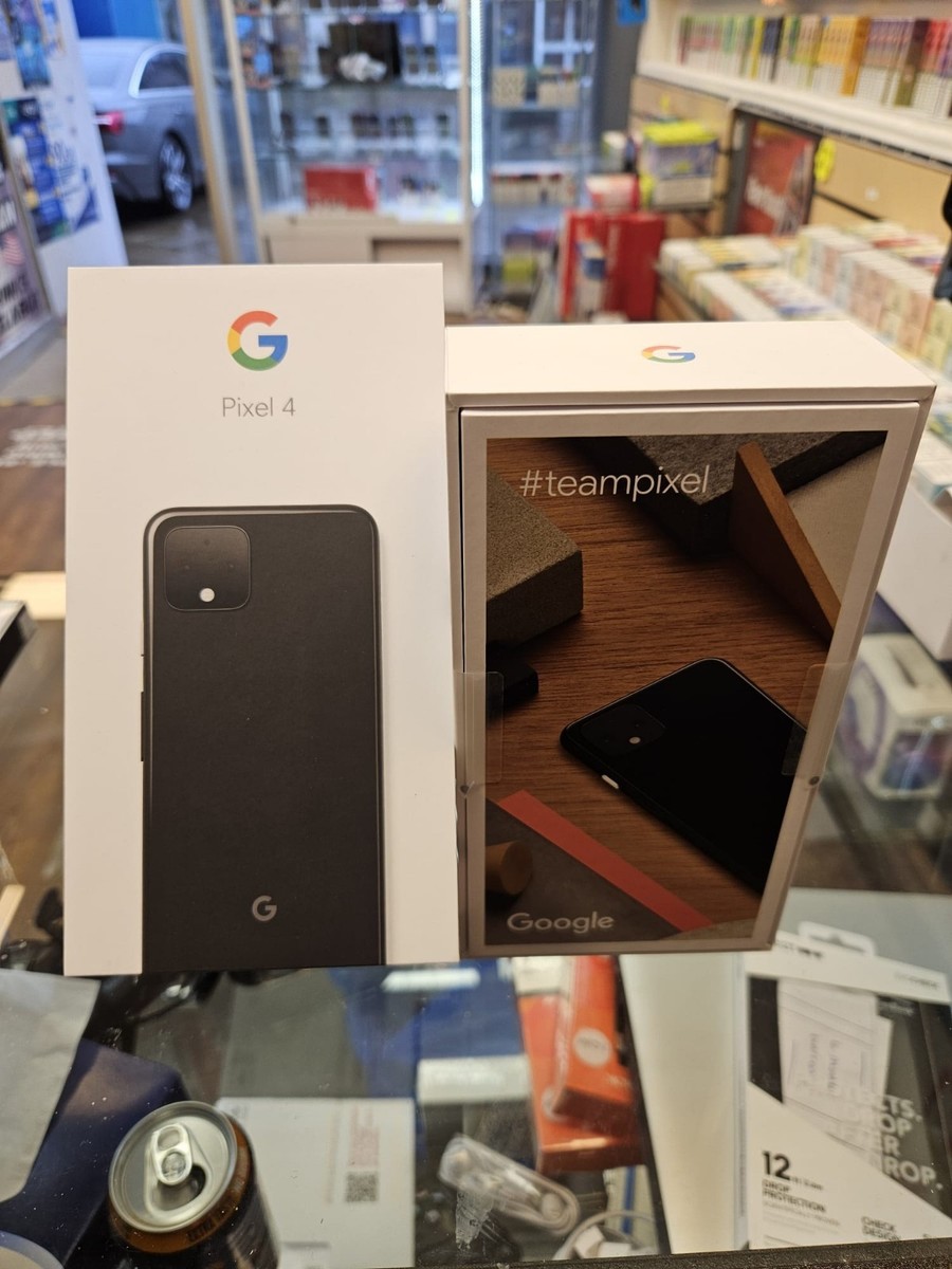 Google Pixel 4 G020M - 64GB - Just Black (Unlocked) (Single SIM