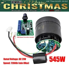 High Power NIDEC 13F048R011 DC18V-36V 26kPa DCBrushless Fan Vacuum Cleaner Motor