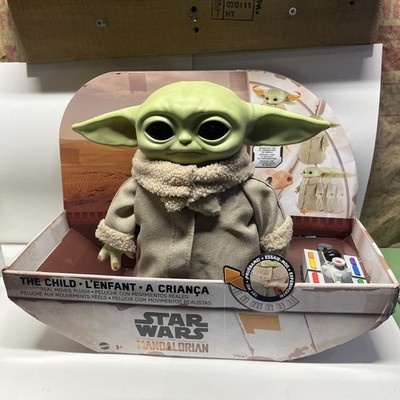 Baby Yoda Grogu Child Animatronic Plush Star Wars Mandalorian REMOTE CONTROL
