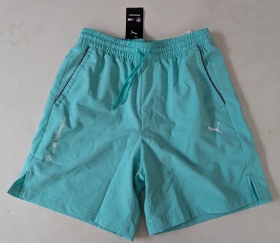 Puma BMW MMS ESS + Woven 630631 07  man green shorts  Brand New