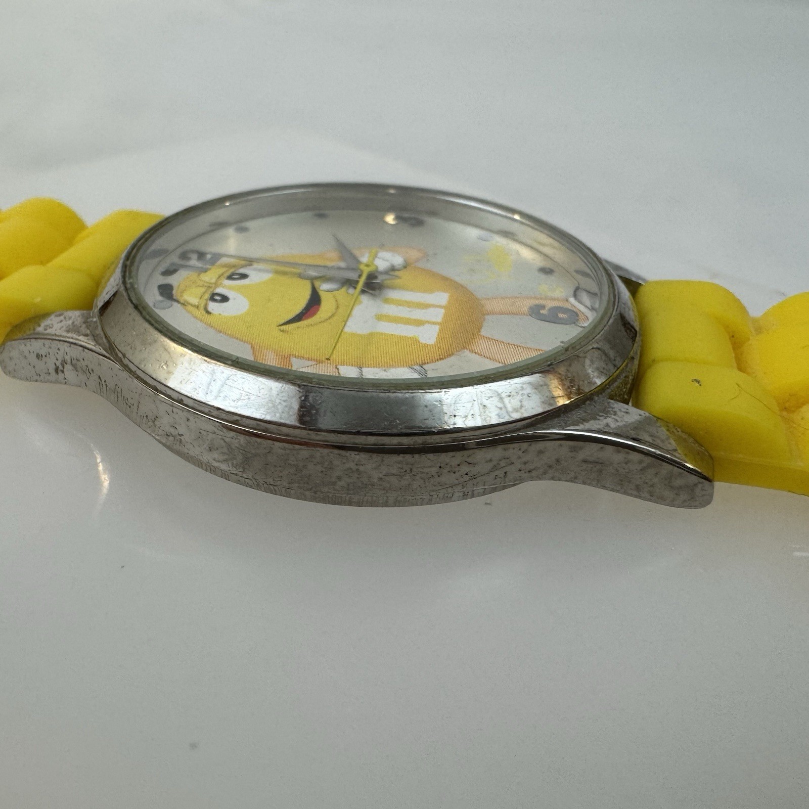 2008 M&M’s Yellow Character Watch Japan Quartz MZB PC21 Replacement Band