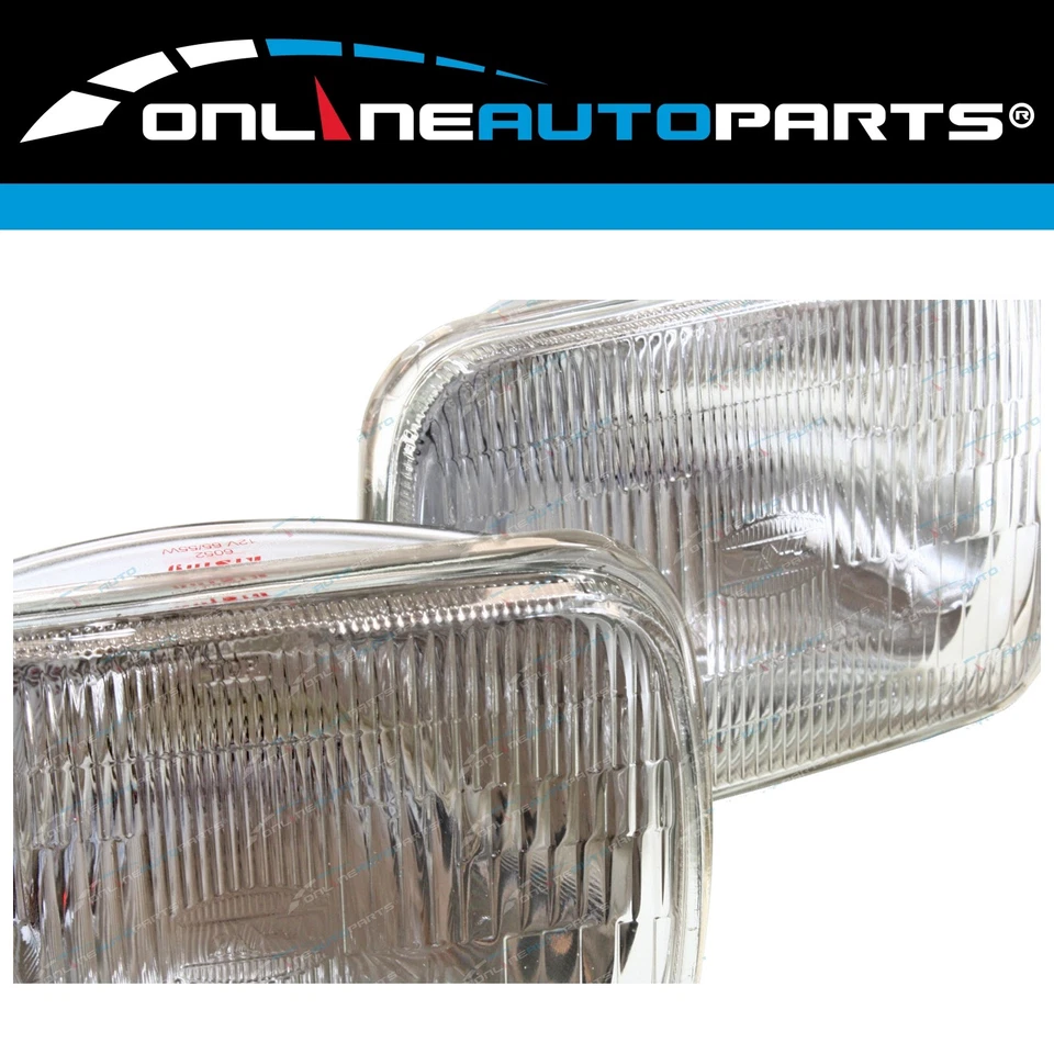 LH+RH Sealed Beam Headlights Pair for Toyota Hilux/Hiace/Ford Courier 1978-2005 - image 2 of 4