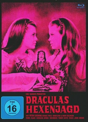 Draculas Hexenjagd - Hammer Edition - Anolis Mediabook / Cover B - BLU-RAY OVP