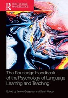 The Routledge Handbook Of The Psychology Of Language Learning And Teaching