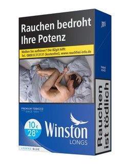 WINSTON Zigaretten Blue Long XXL (8x28)
