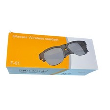 F01 Wireless Bluetooth Glasses Headset Built in Speakers Touch Control