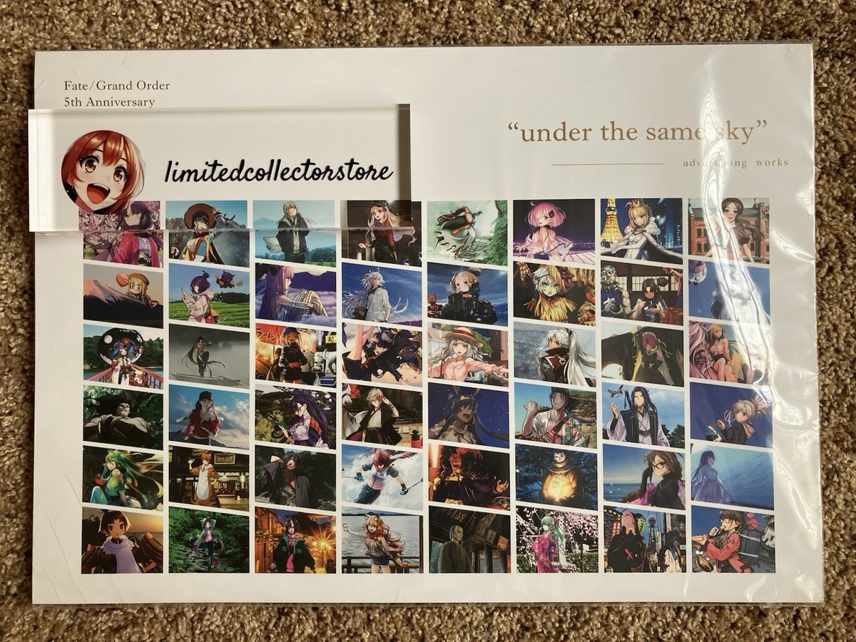 Fate/Grand Order FGO 5th Anniversary Art Book under same sky