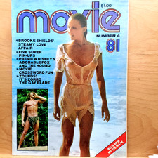 1981 OZ MOVIE Magazine BO DEREK~Brooke Shields~John Travolta~Stallone~James Bond