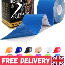5m Waterproof Kinesiology Tape - Multi-Functional Elastic Support for All Sports 2.60 per metre